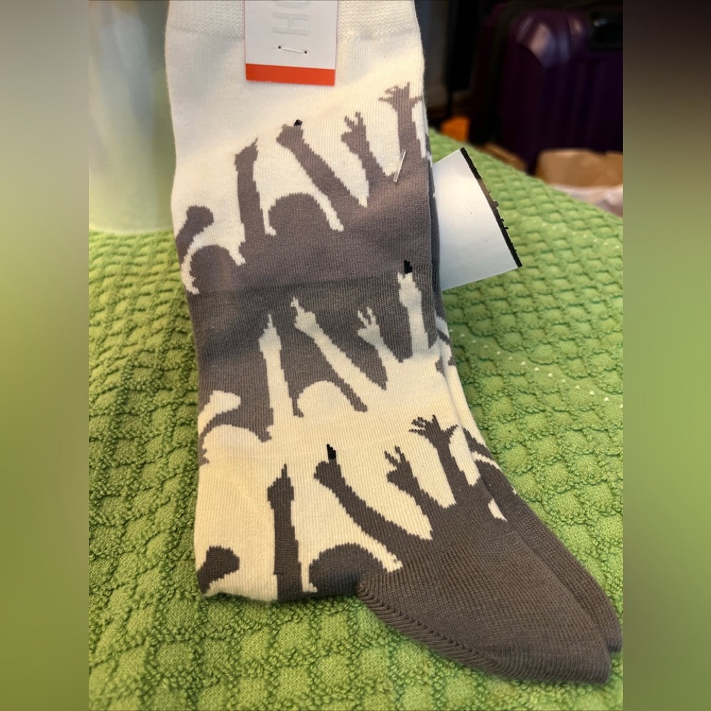 hotsox  socks festival motif